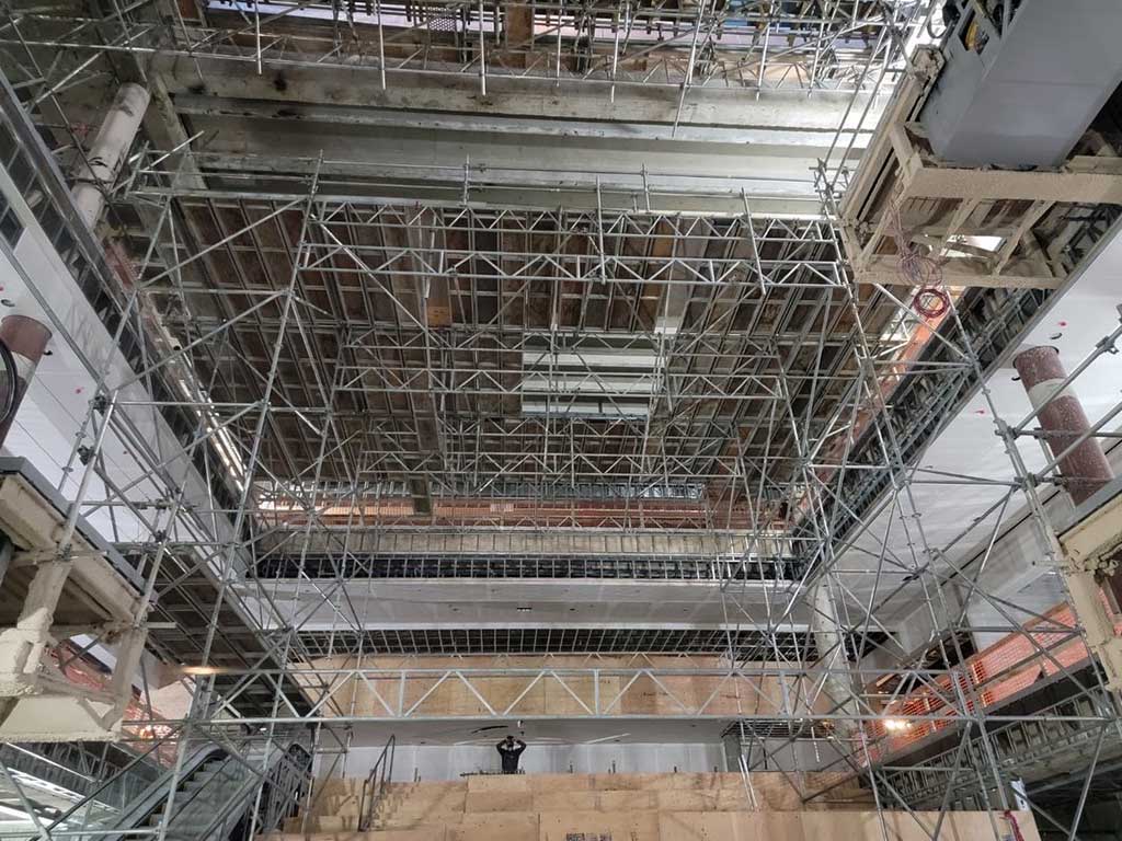 Edmonton Scaffolding Shoring Southgate Mall