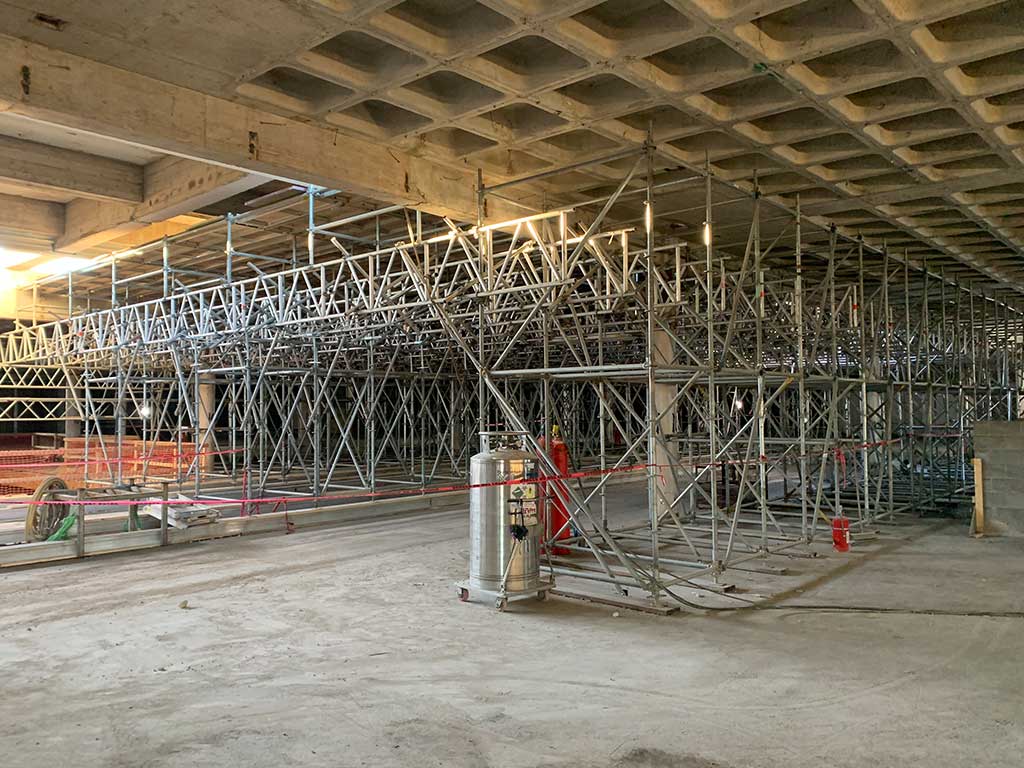 Edmonton Scaffolding Shoring Southgate Mall 3