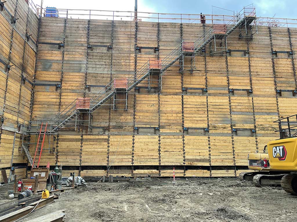 Heavy Commercial Edmonton Scaffolding Project Station Lands 3