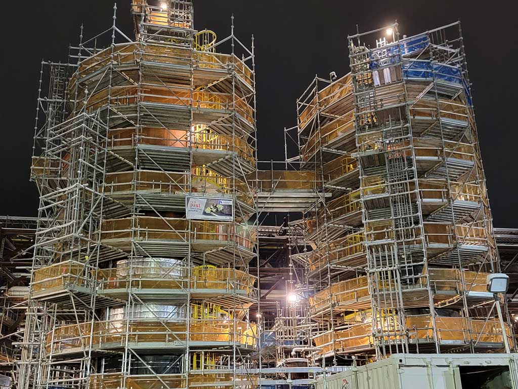 Oil and Gas Industrial Scaffolding Project 2